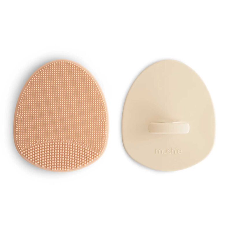 Mushie Cradle Cap Brush 2 Pack image number 0